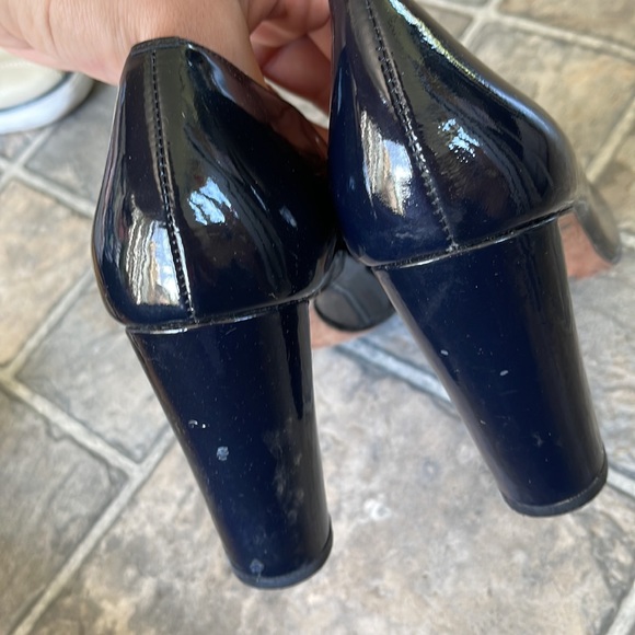 Ann Taylor Chunky Heels Genuine Leather - Picture 4 of 7